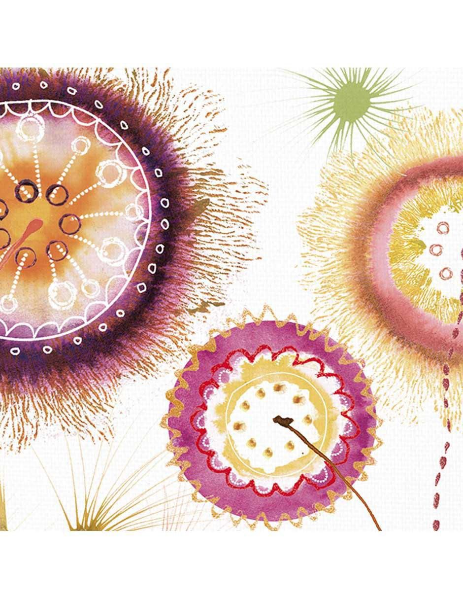 Pintura Fantasia floral I técnica mixta Floral 4