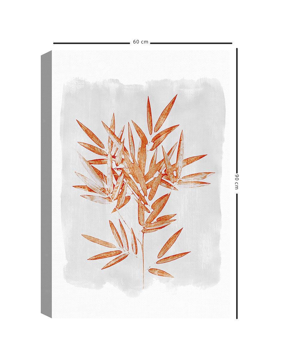 Pintura Armonia de Bambú técnica mixta Floral 5