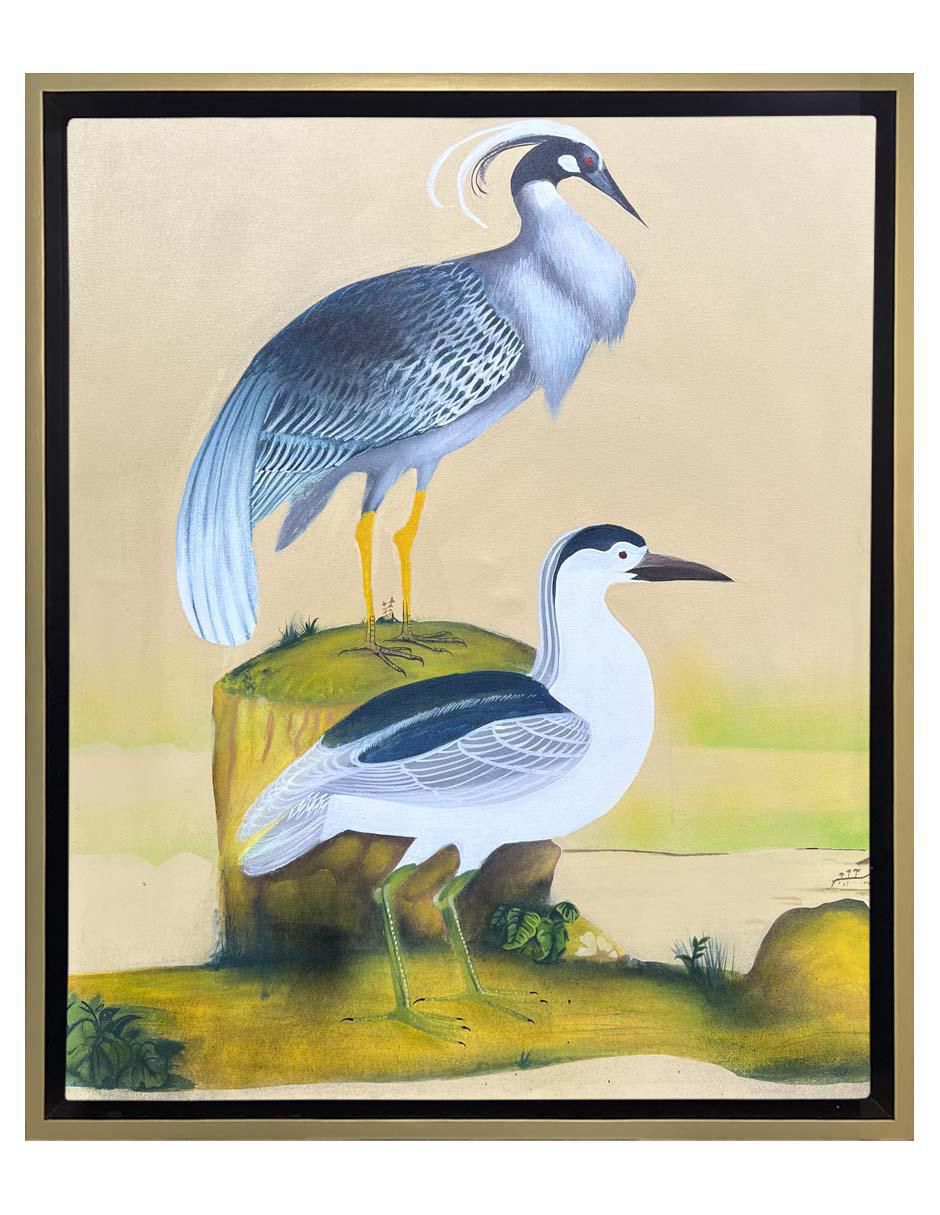 Pintura Familia I técnica acrílico Animalart
