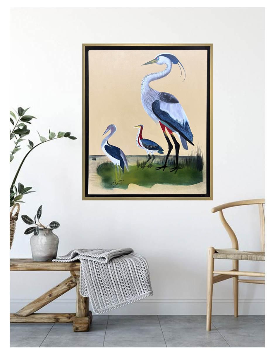 Pintura Familia II técnica acrílico Animalart 3