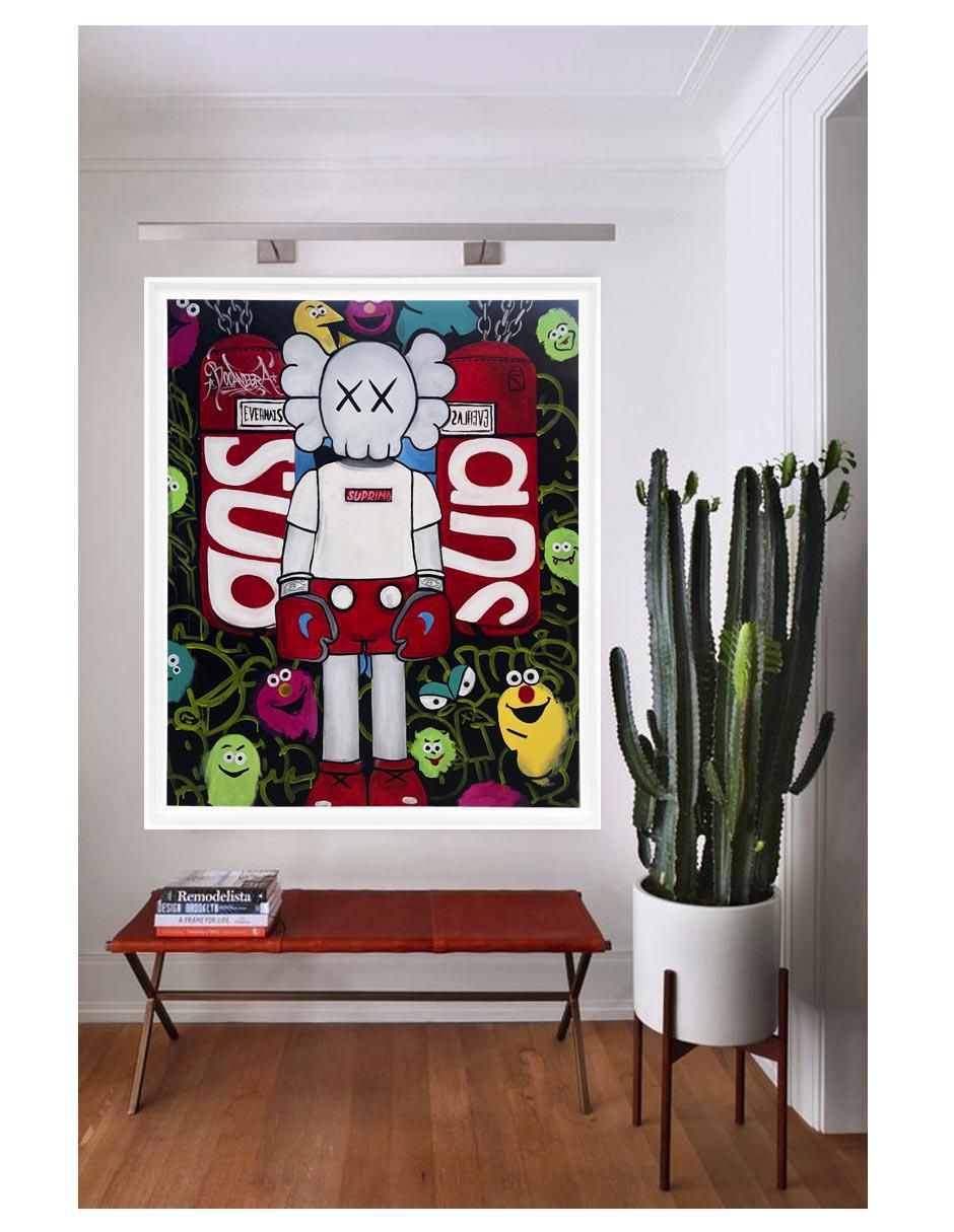 Pintura Kawnelo técnica acrílico Milleniart 2