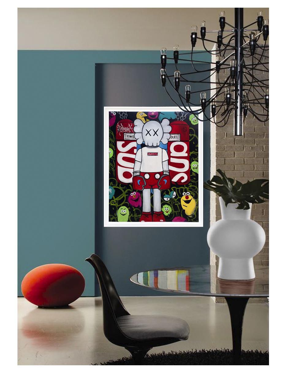 Pintura Kawnelo técnica acrílico Milleniart 3