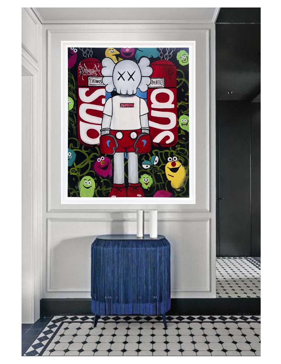 Pintura Kawnelo técnica acrílico Milleniart 4