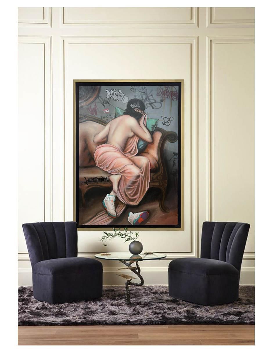 Pintura Nebulosa de Keket técnica óleo Arte de Barrio 2