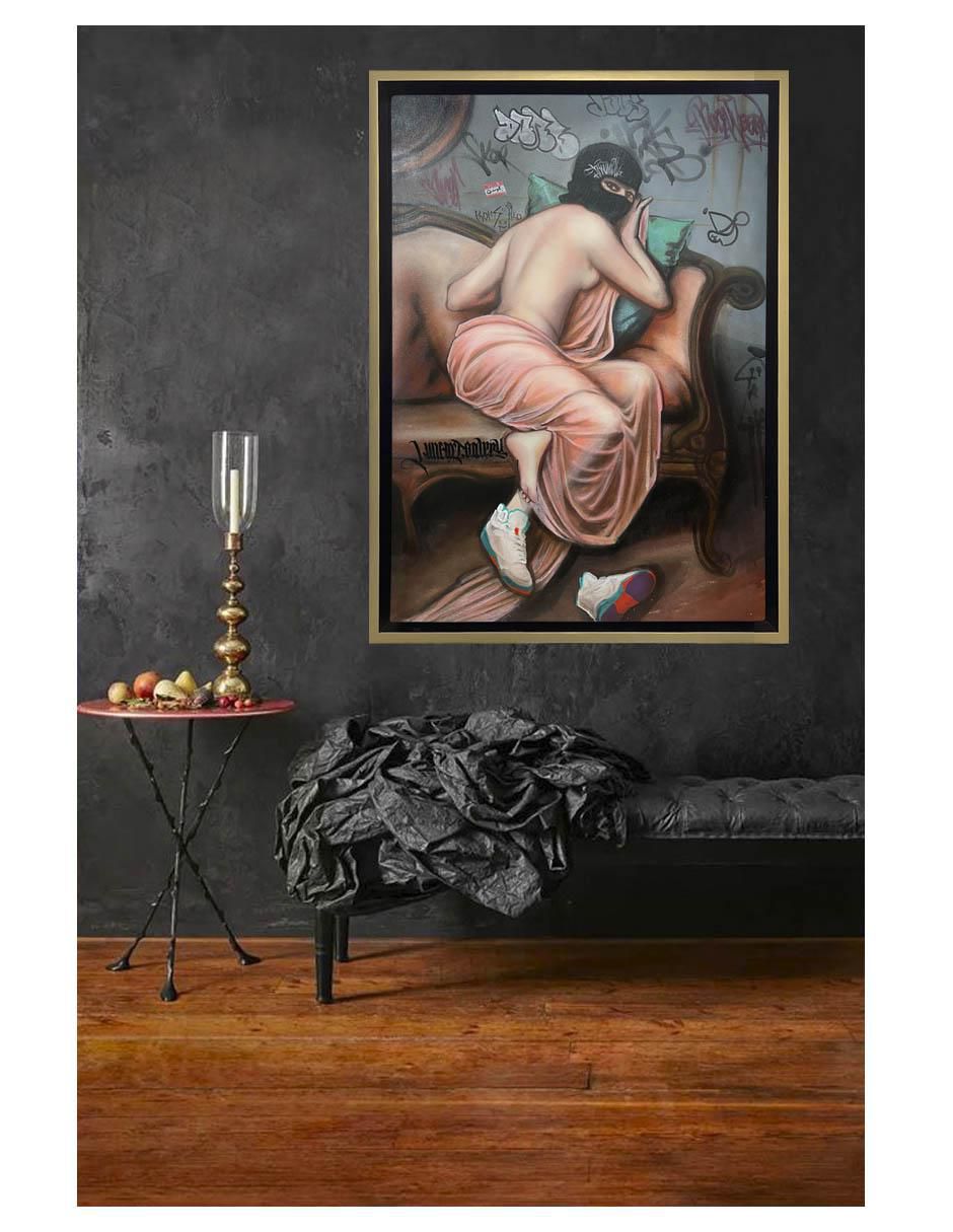 Pintura Nebulosa de Keket técnica óleo Arte de Barrio 3