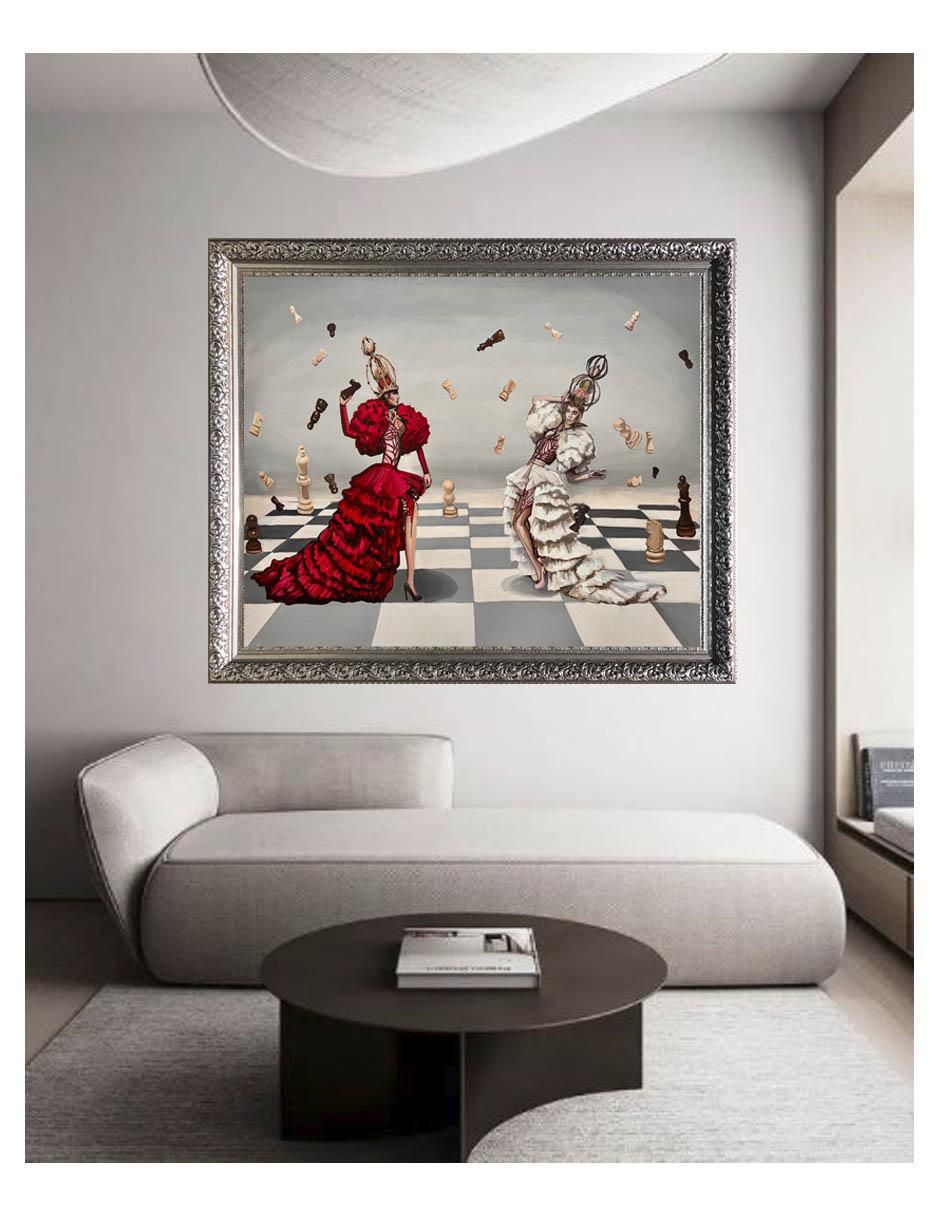Pintura técnica óleo SURREALISMO 5
