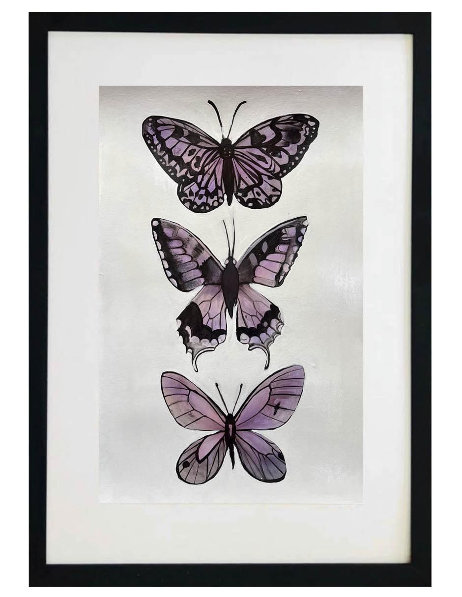 Pintura Butterfly 3.0 técnica acrílico AnimalArt Pintura Butterfly 3.0 técnica acrílico AnimalArt