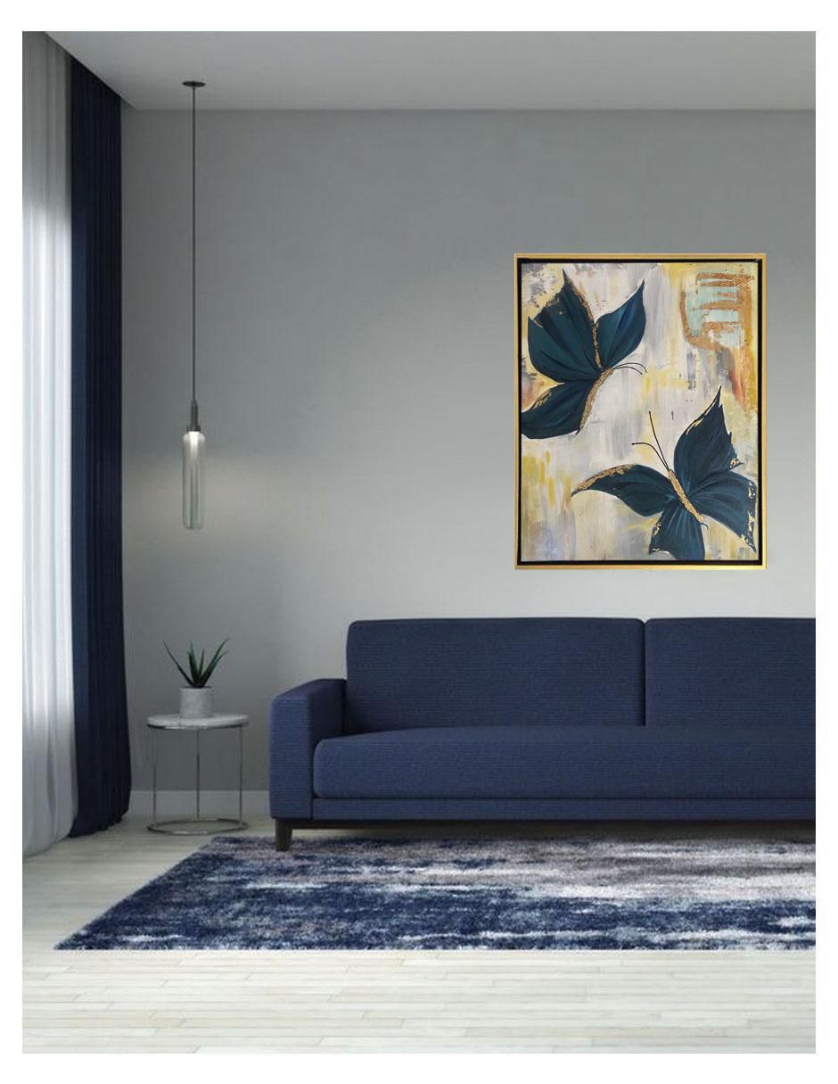 Pintura Butterfly Dream II técnica acrílico AnimalArt 2