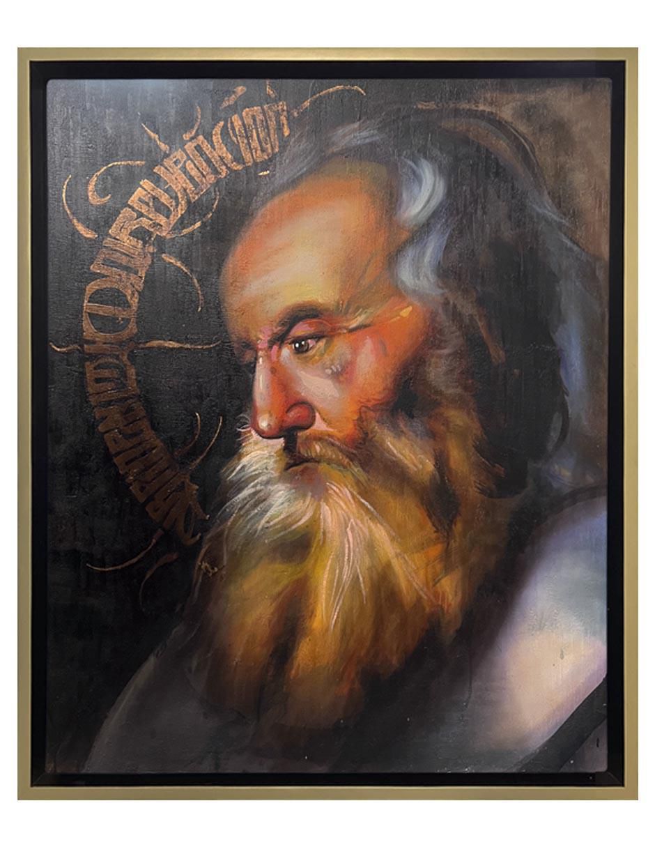Pintura técnica mixta ROSTROS