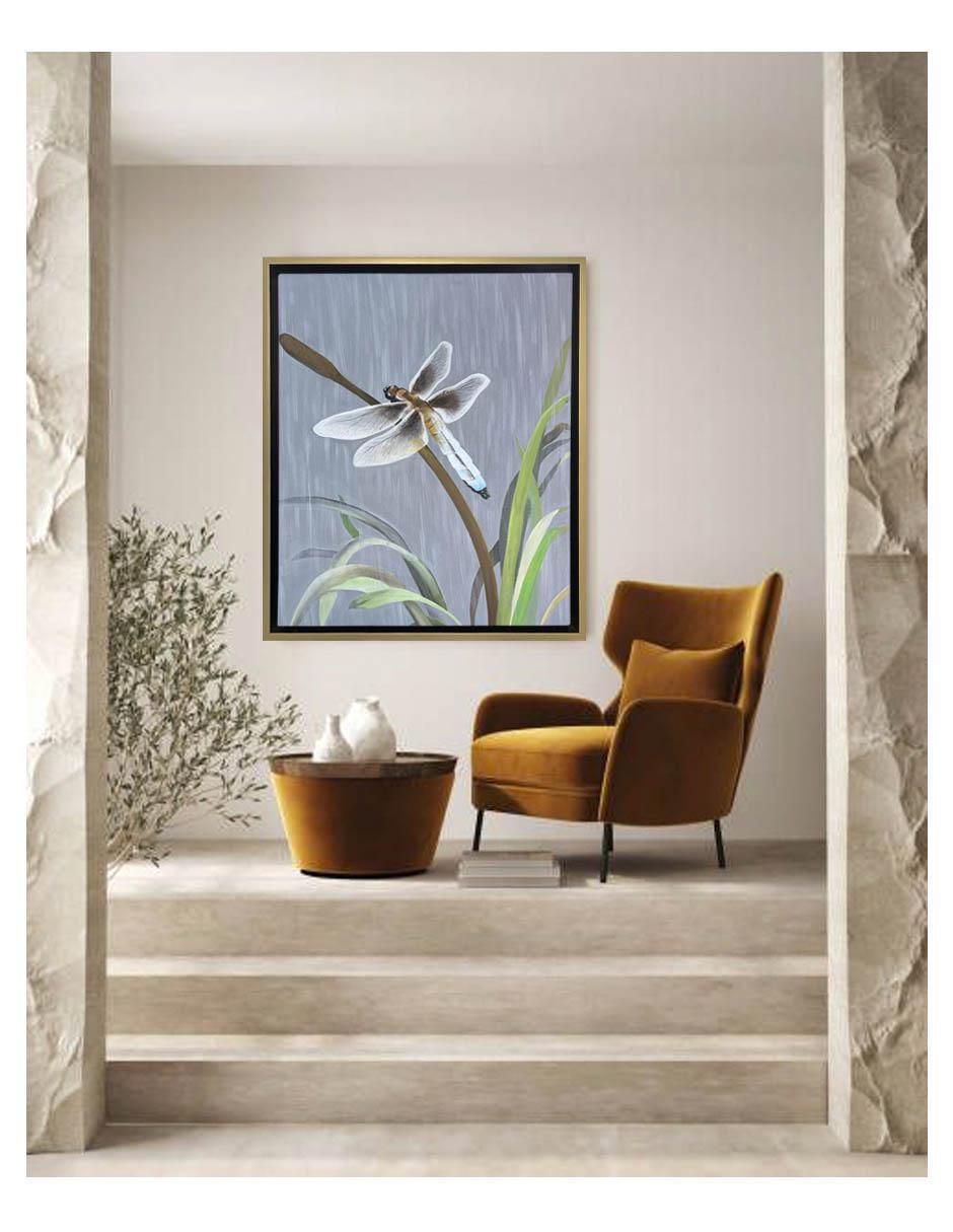 Pintura Libélula 2.1 técnica acrílico AnimalArt 4