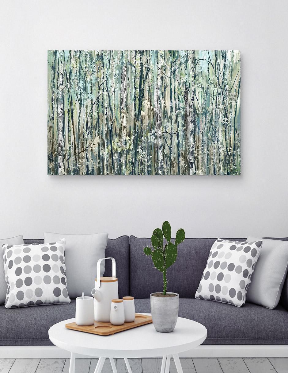 Pintura Bosques técnica mixta 2