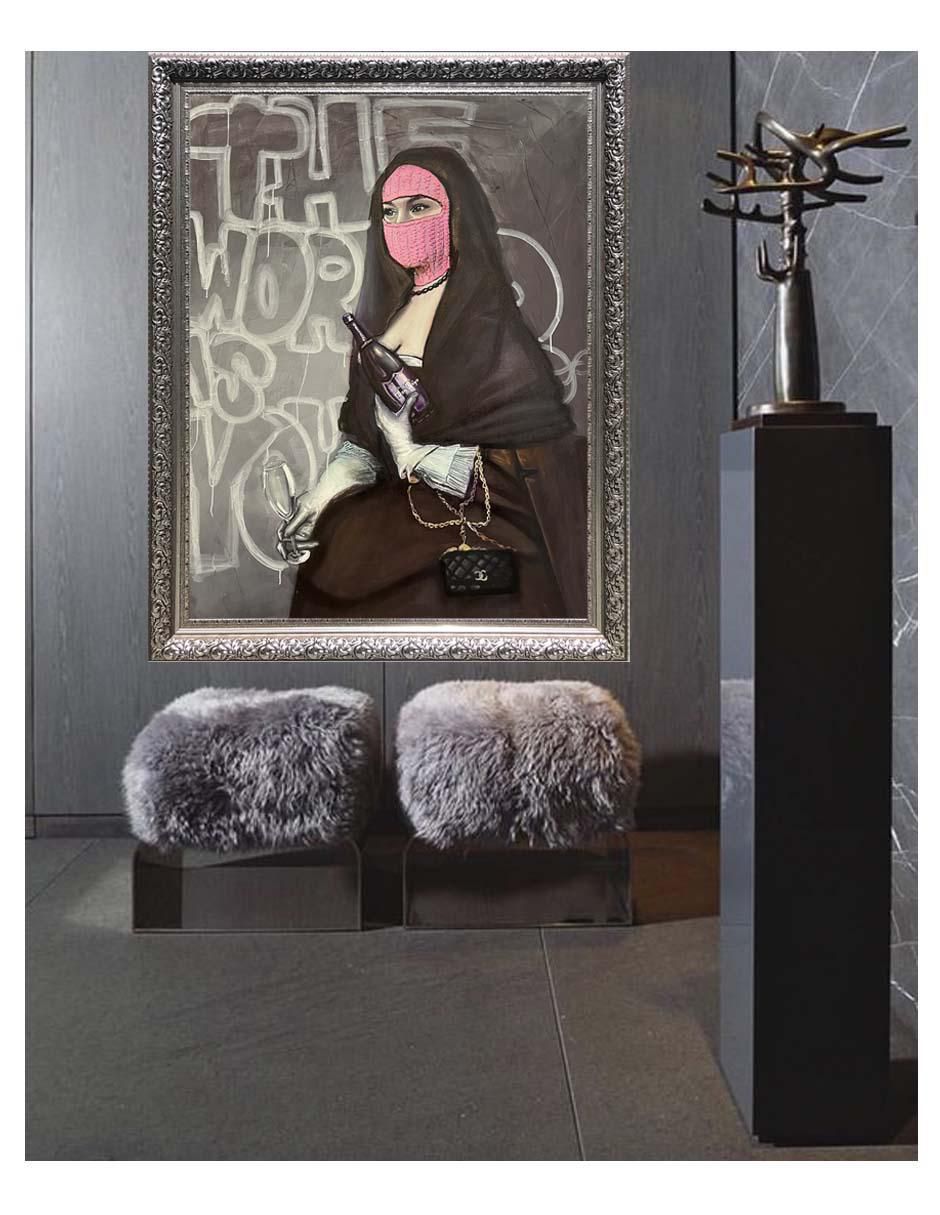 Pintura Keket en Dubai técnica óleo 3