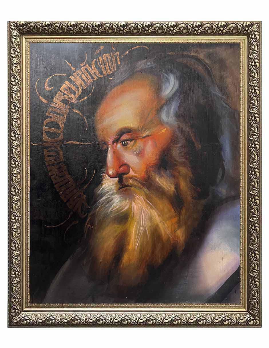 Pintura técnica mixta Rostros