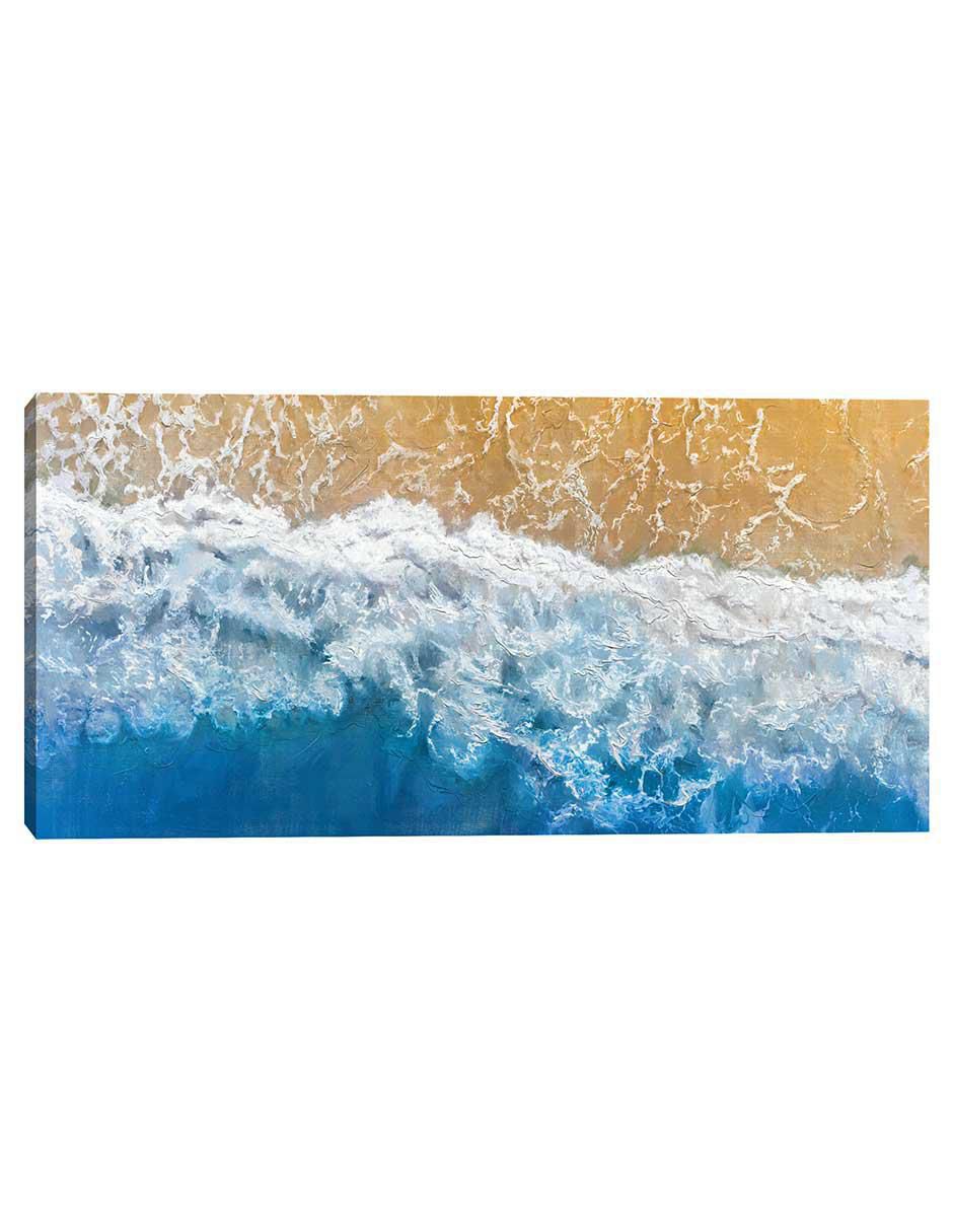 Pintura Blues de marea técnica mixta Costa