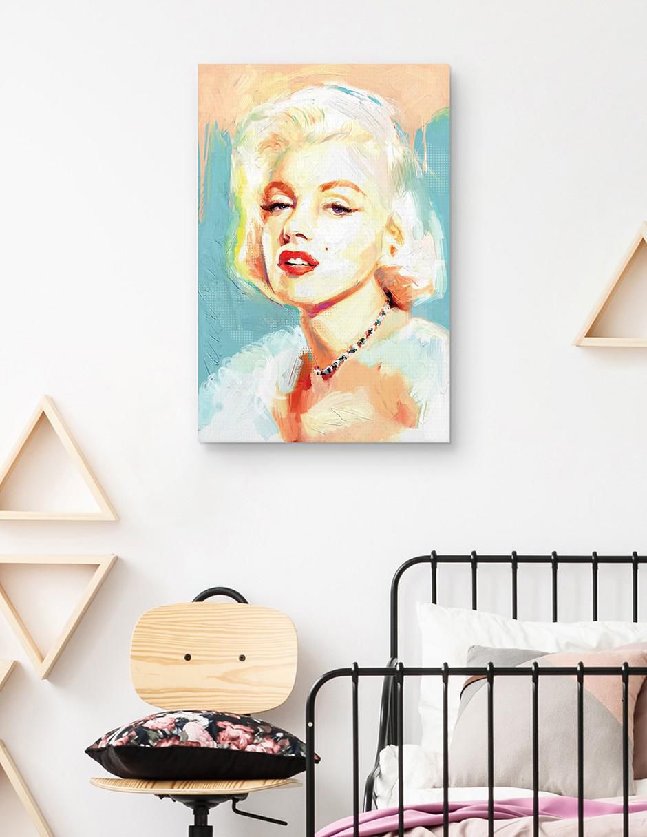 Pintura Norma Jeane técnica mixta Moderno 3