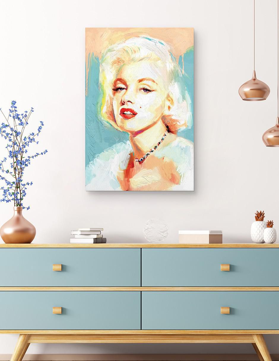 Pintura Norma Jeane técnica mixta Moderno 4