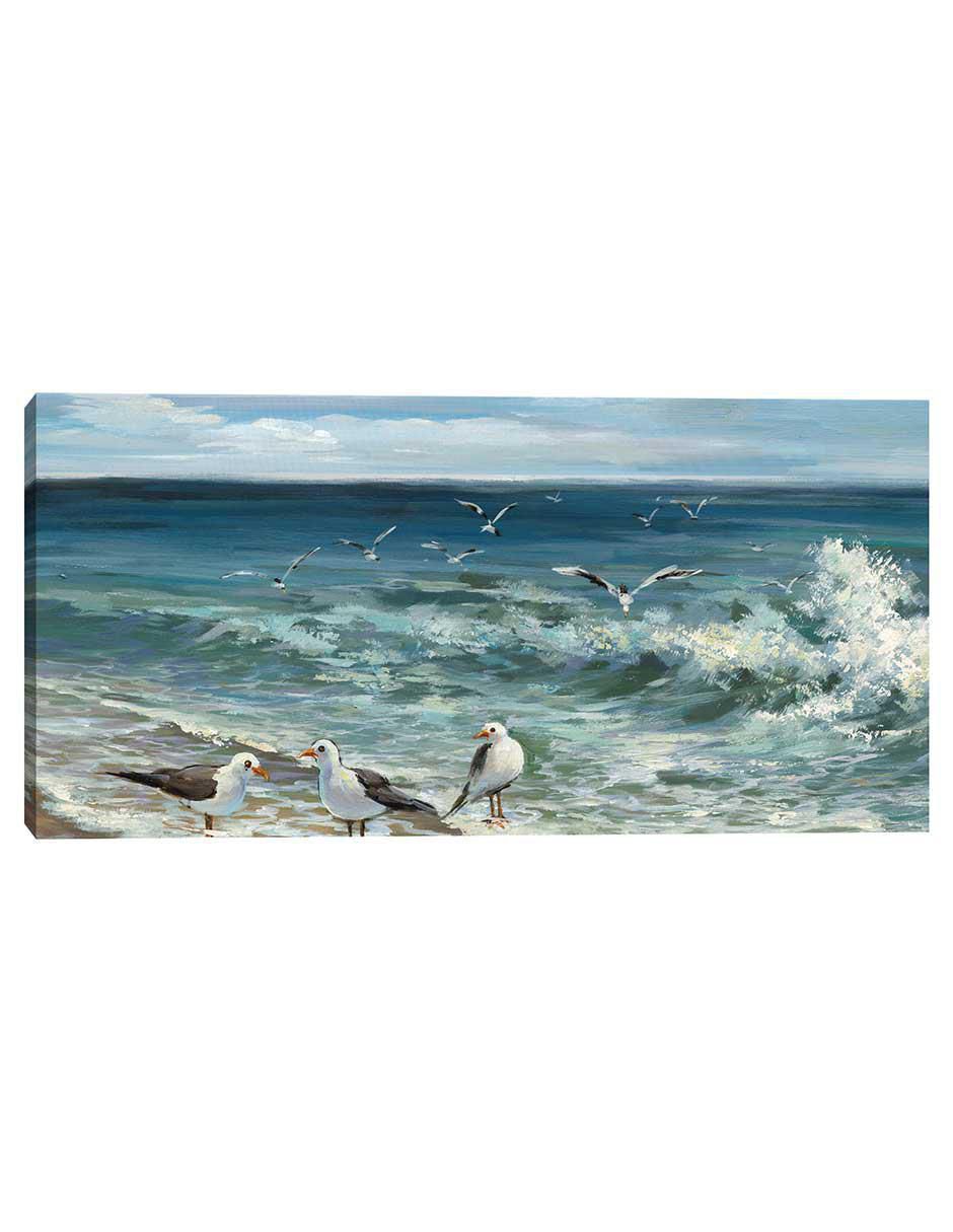 Pintura Aves Playeras II técnica mixta Costa Pintura Aves Playeras II técnica mixta Costa