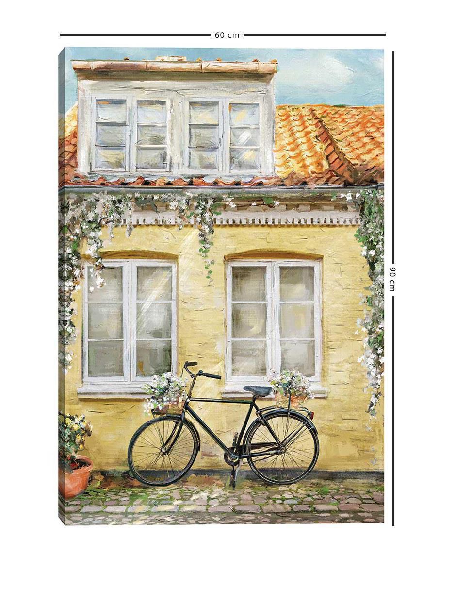 Pintura La Bicicleta técnica mixta Paisaje 5