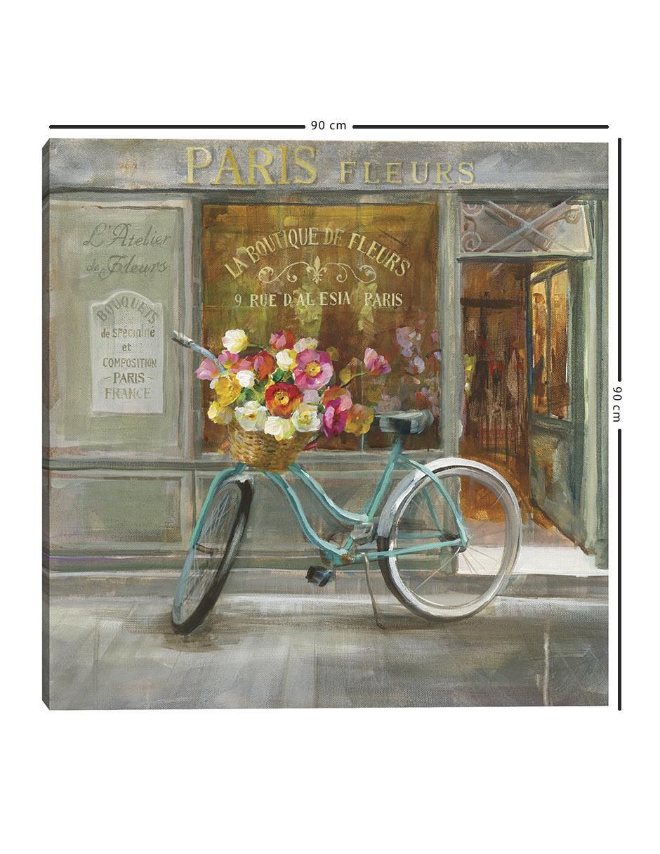 Pintura Floristería Francesa técnica mixta Paisaje 5