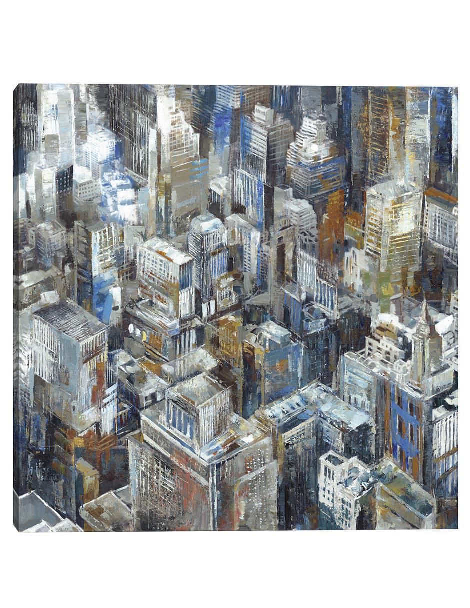 Pintura Levántate por encima técnica mixta Paisaje
