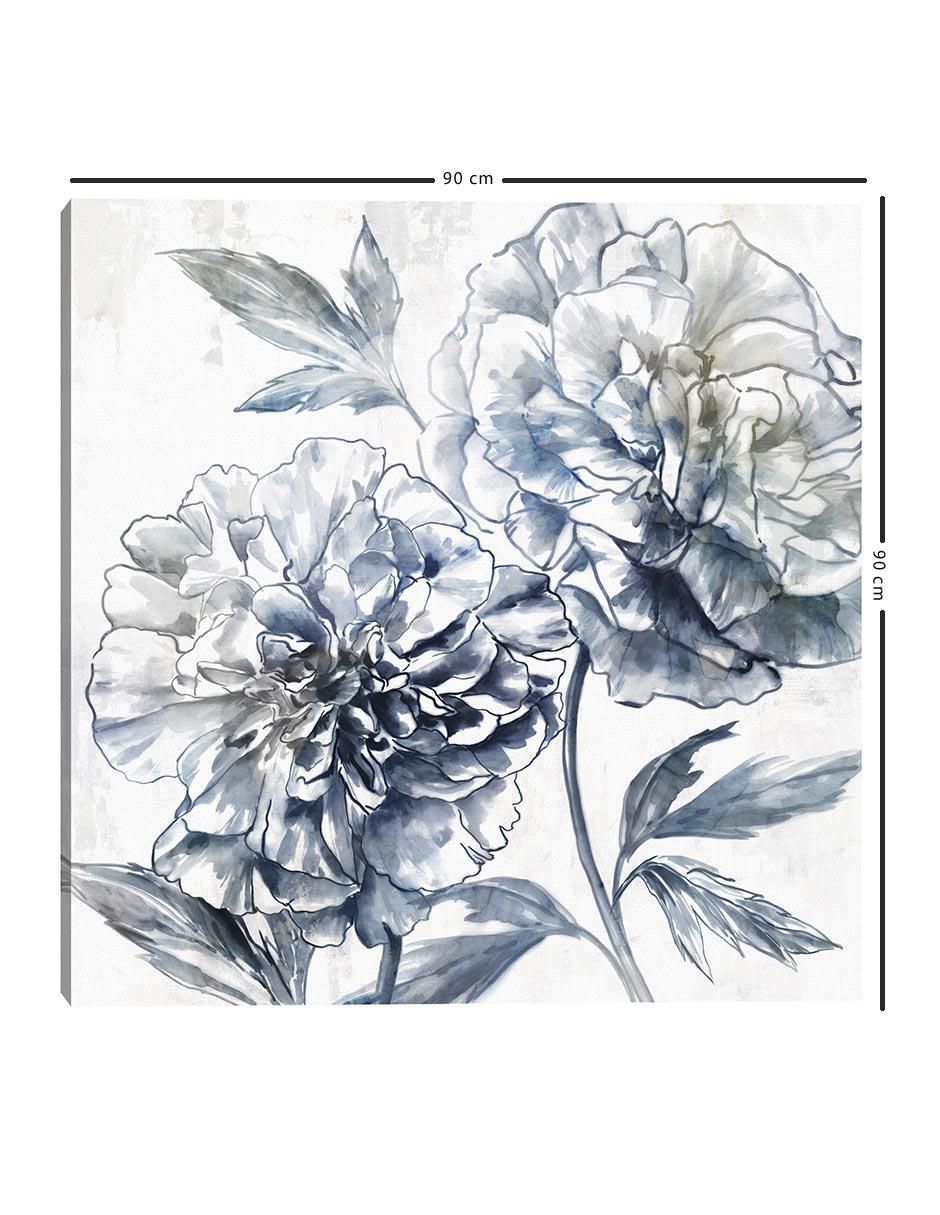 Pintura Peonía Japonesa I técnica mixta Floral 5