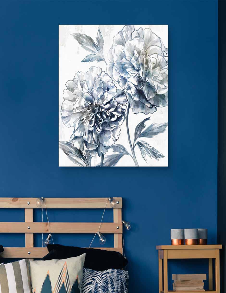 Pintura Peonía Japonesa I técnica mixta Floral 3
