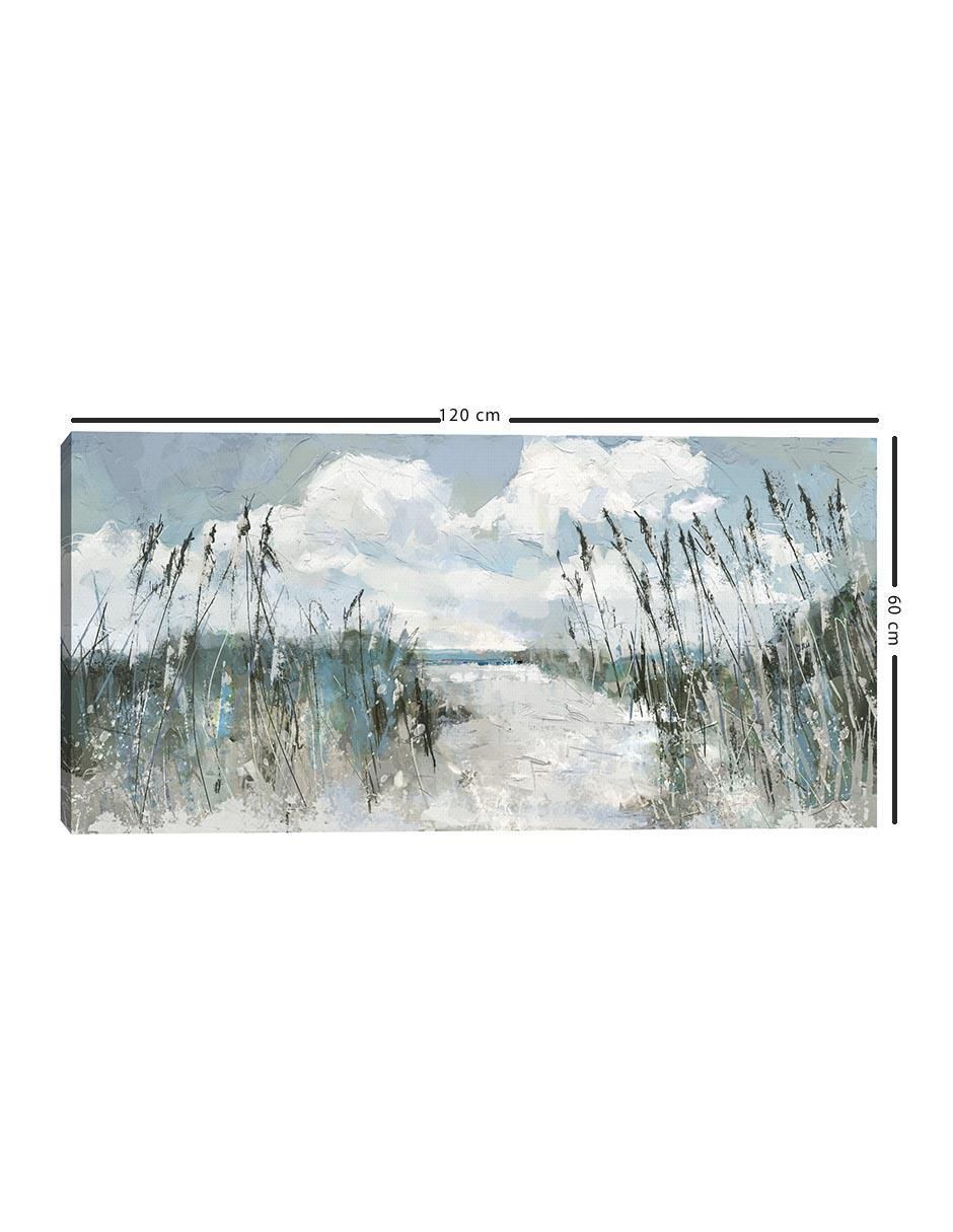 Pintura Pasaje frente al mar técnica mixta Costa 5