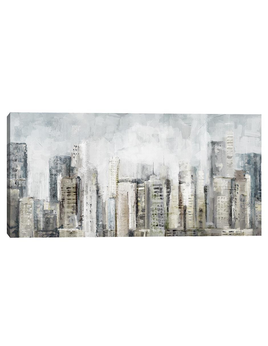 Pintura Gris cosmopolita técnica mixta Paisaje