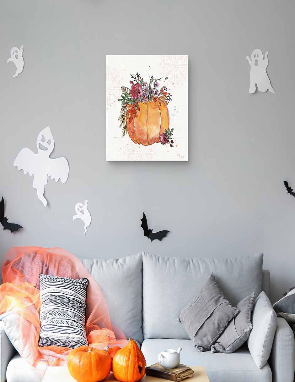 Pintura técnica mixta Halloween 3