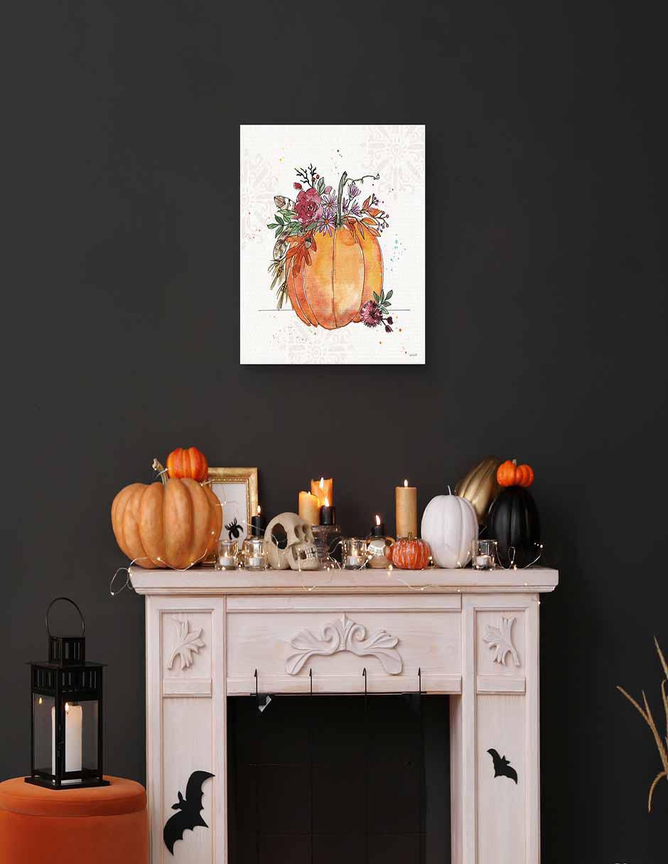 Pintura técnica mixta Halloween 4