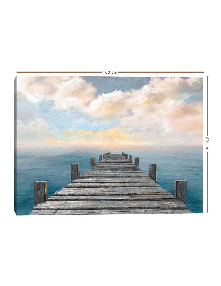 Pintura Cielo del Océano técnica mixta Costa 5