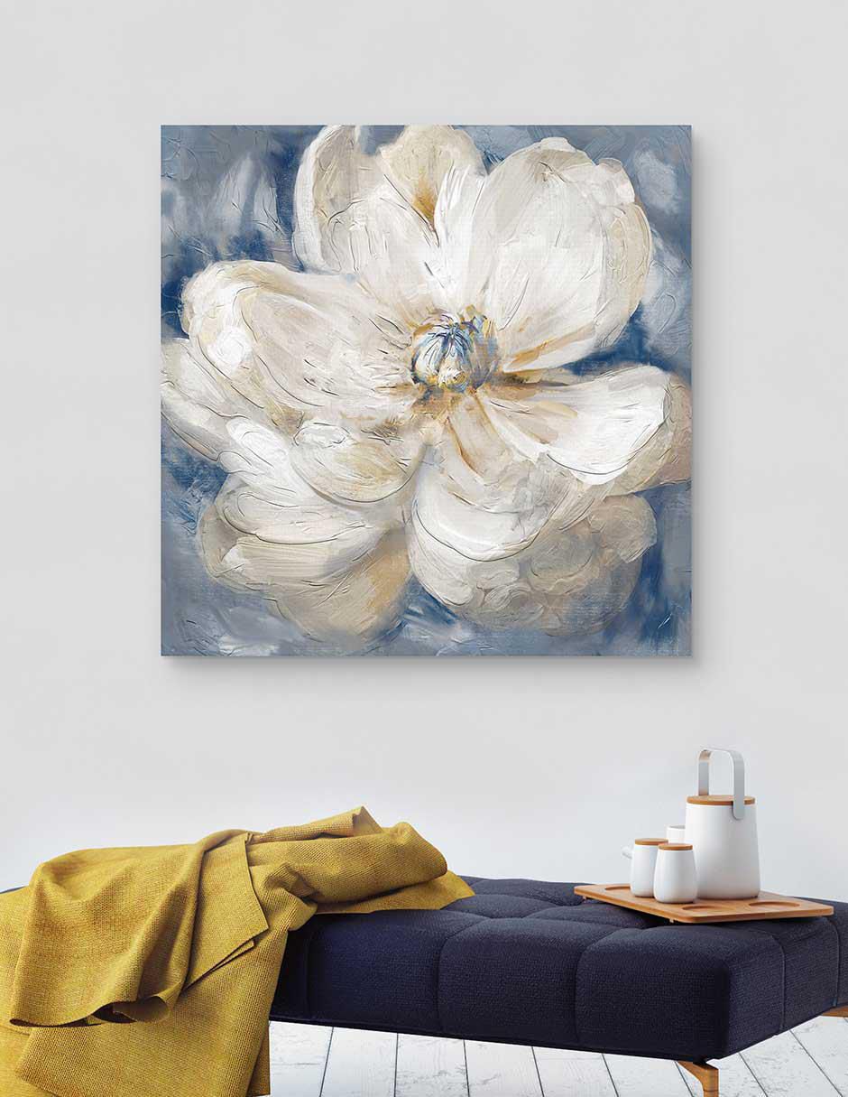 Pintura Peonía perfecta técnica mixta Floral 4