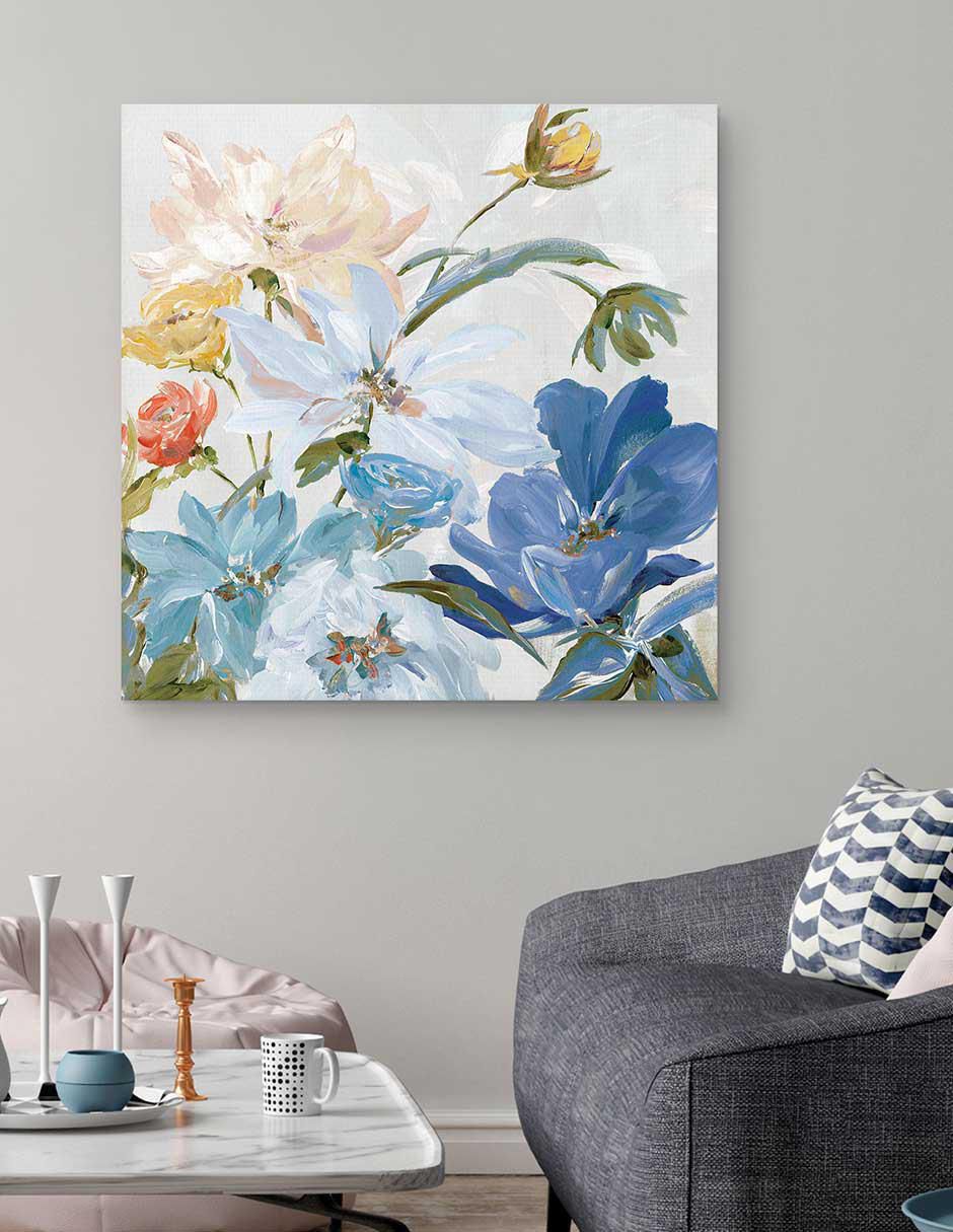 Pintura Milagros silenciosos técnica mixta Floral 2