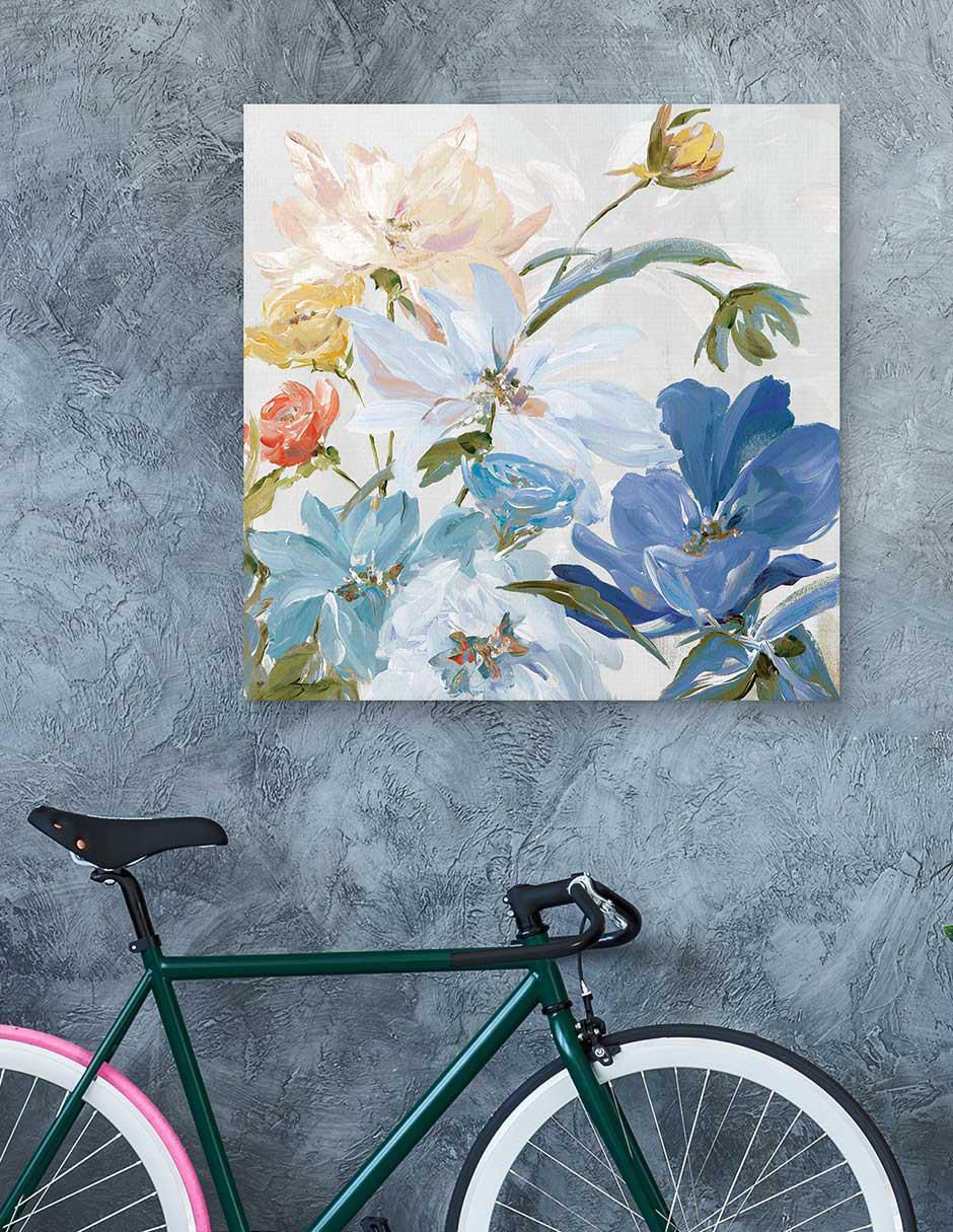 Pintura Milagros silenciosos técnica mixta Floral 4