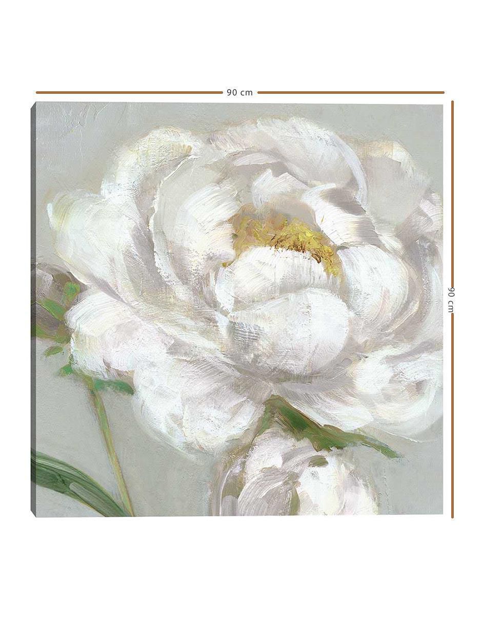 Pintura Detalle de peonía I técnica mixta Floral 5