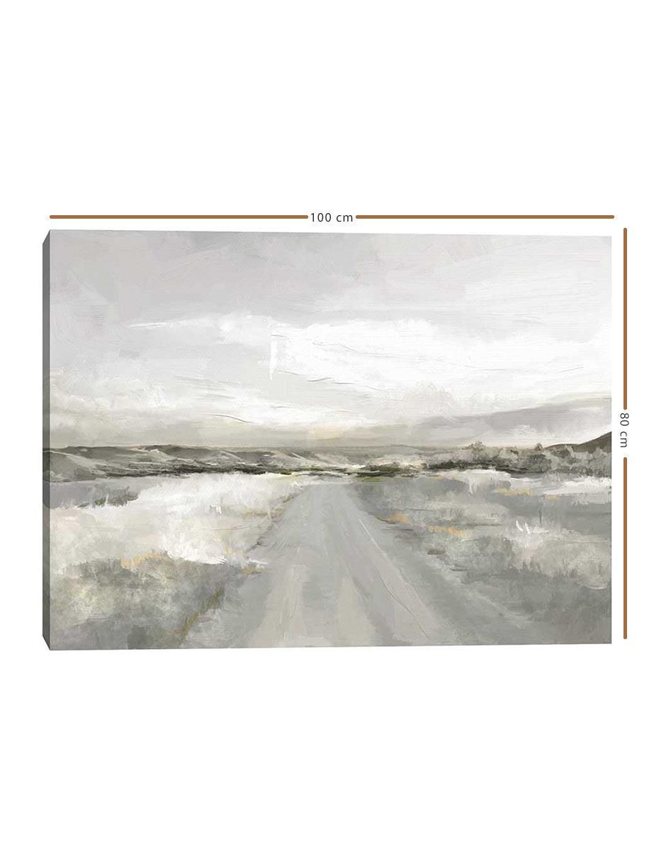 Pintura Viaje por el país técnica mixta Paisaje 5
