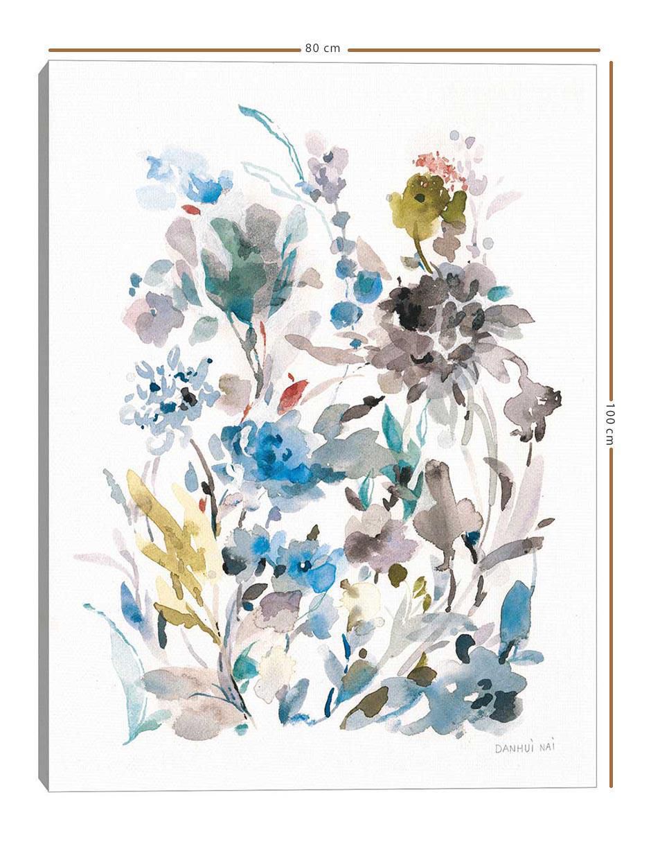 Pintura Florales de la brisa II técnica mixta Floral 5