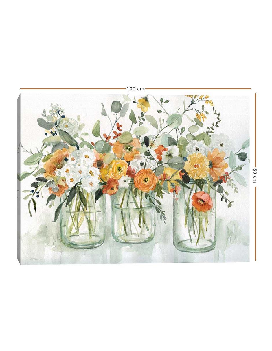 Pintura Bellezas de Trois técnica mixta Floral 5
