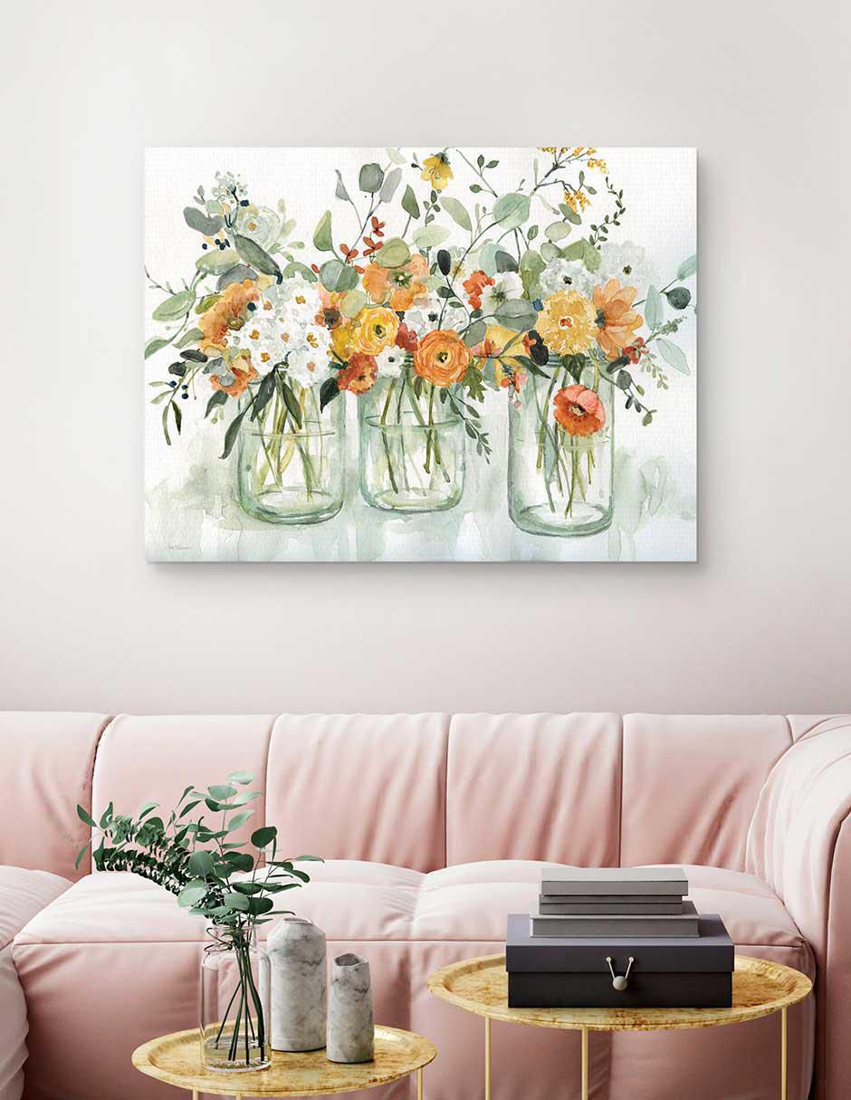 Pintura Bellezas de Trois técnica mixta Floral 3