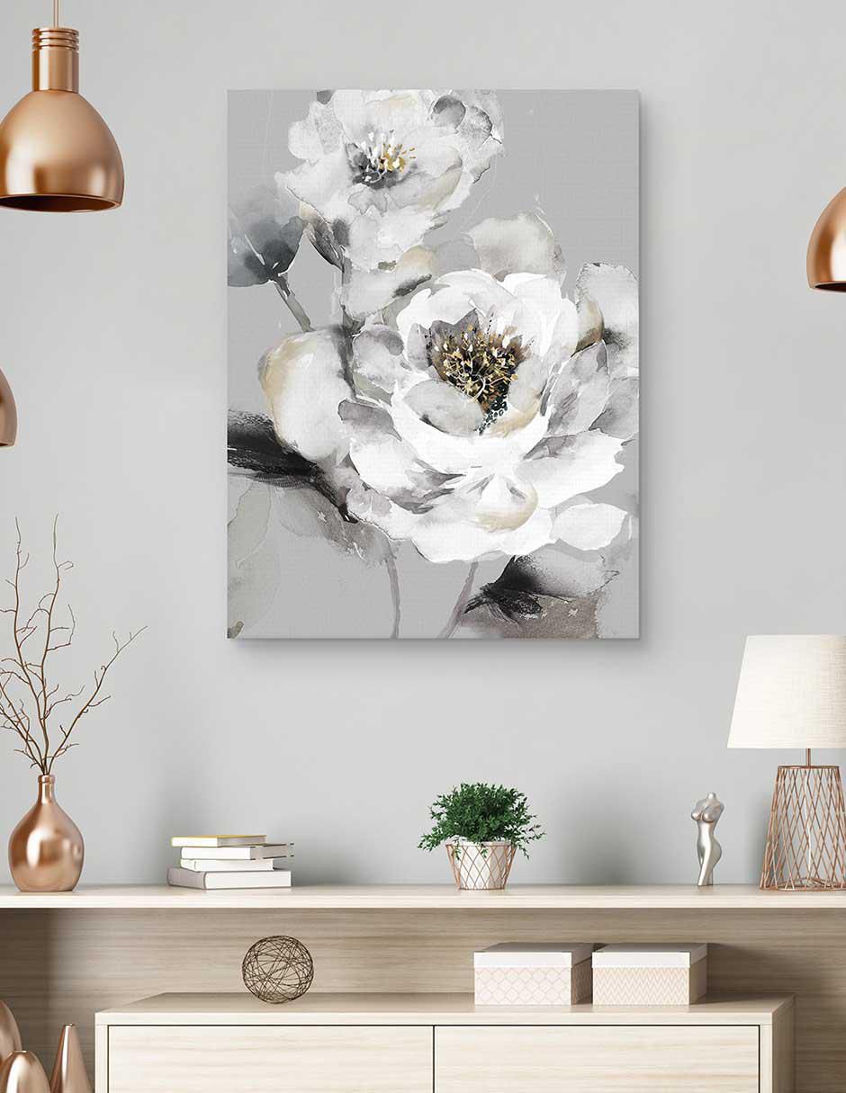 Pintura Picos preciosos II técnica mixta Floral 2