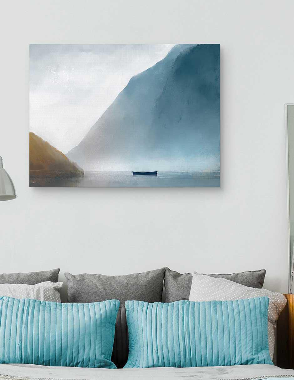 Pintura Cultivo de cala pacífica técnica mixta Paisaje 4