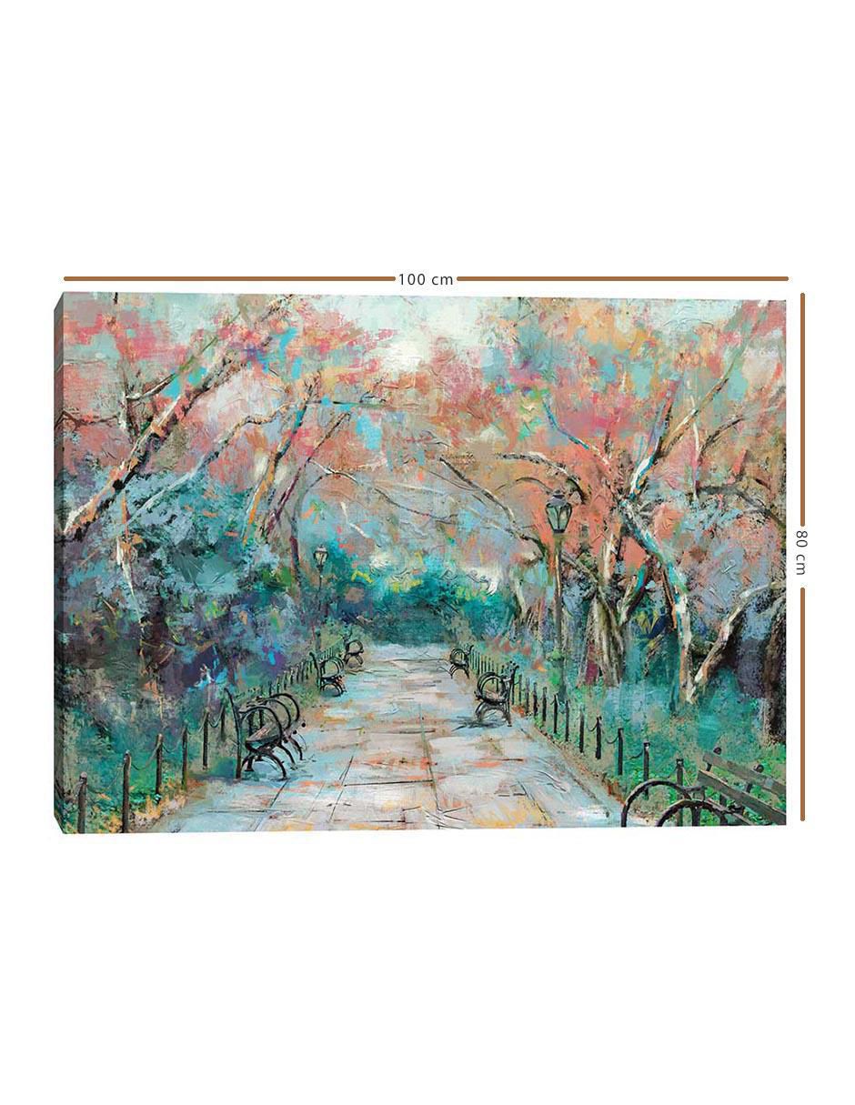 Pintura Vía 2 técnica mixta Paisaje 5
