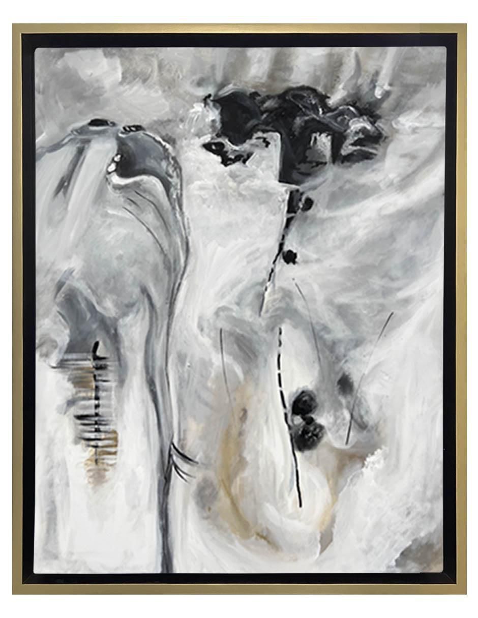 Pintura Duelo técnica acrílico Abstractos