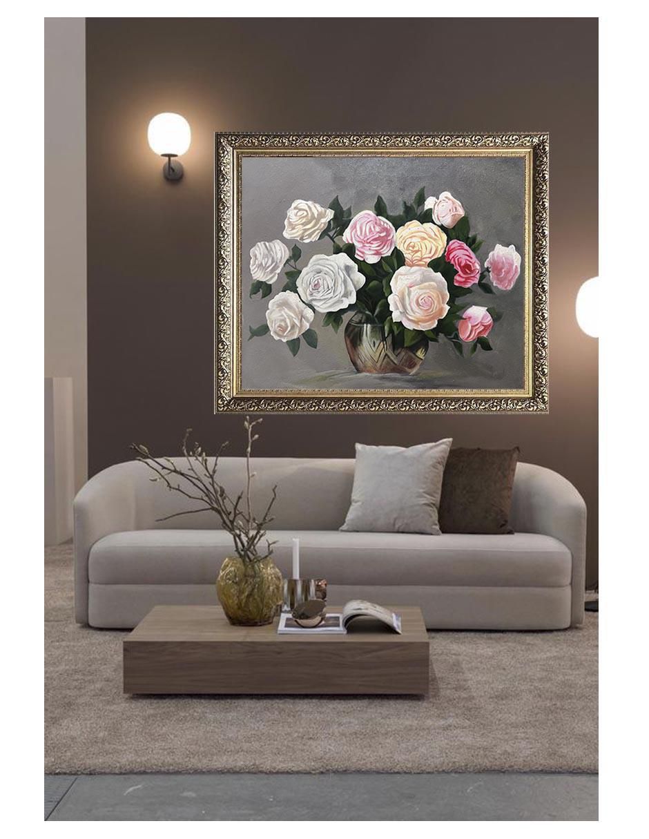 Pintura Florero 2.0 técnica acrílico 4