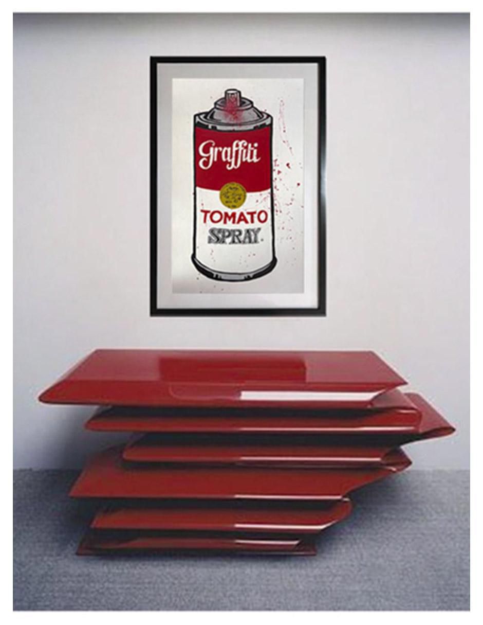 Pintura Tomato Spray técnica acrílico MilleniArt 4