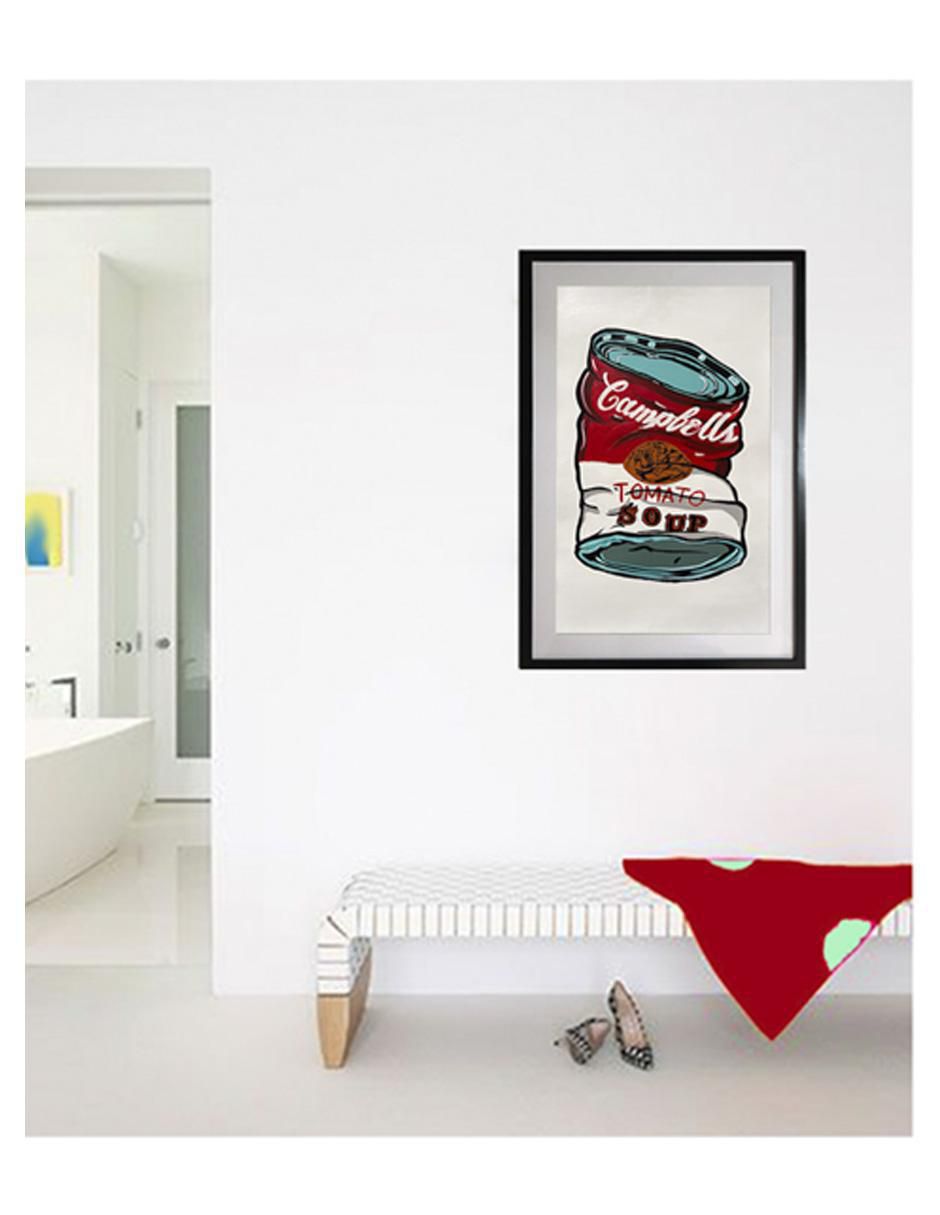 Pintura Tomato Soup técnica acrílico MilleniArt 4