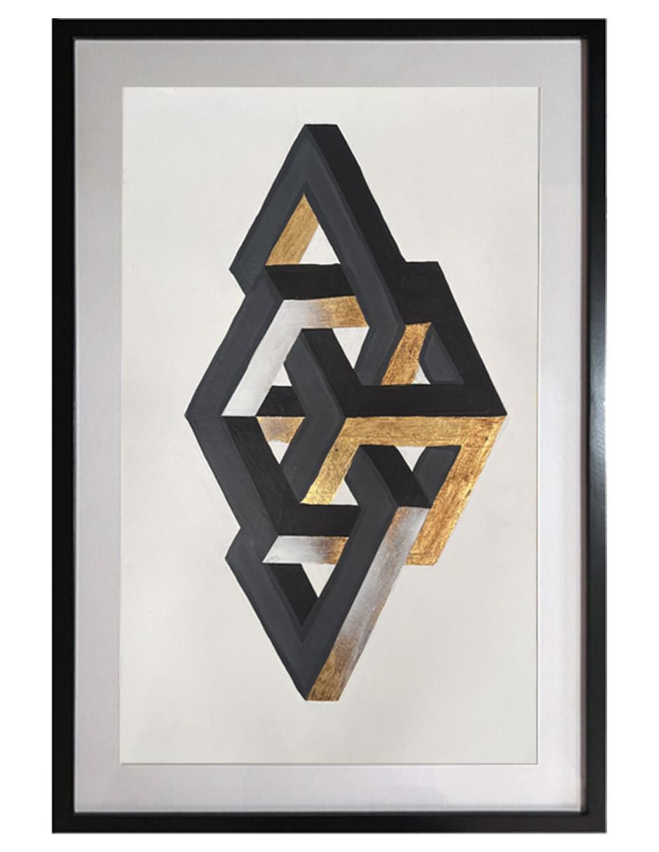 Pintura Perspectiva técnica acrílico