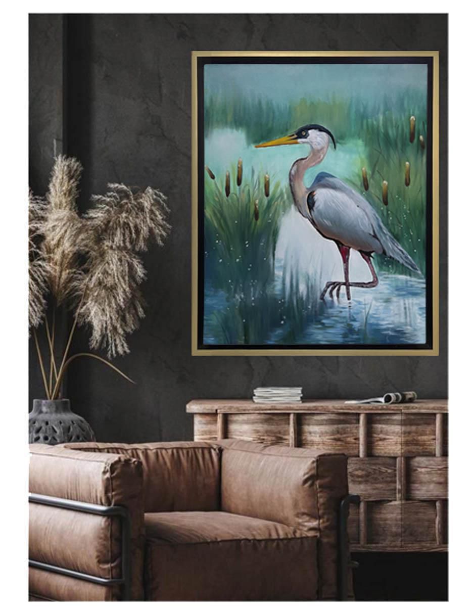 Pintura Un Día Cualquiera 3.0 técnica acrílico AnimalArt 4
