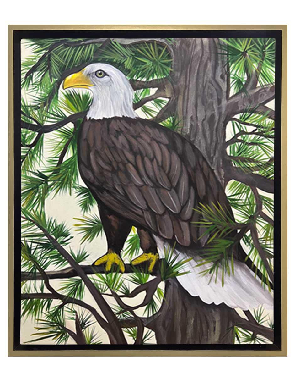 Pintura Mirada Al Cielo técnica acrílico AnimalArt