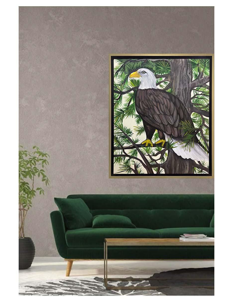 Pintura Mirada Al Cielo técnica acrílico AnimalArt 4